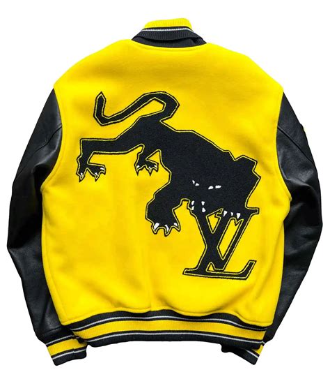 louis vuitton varsity jacket replica|Louis Vuitton embroidered varsity jacket.